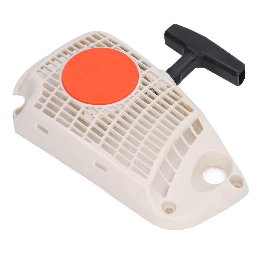 Kunststoff Startvorrichtung Weiß Kompakt Seilzugstarter-Baugruppe Einfach zu installieren für STIHL MS192 192T 193 193T 1137 080