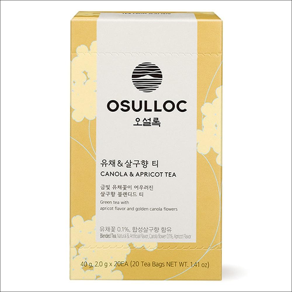 OSULLOC CANOLA & APRICOT TEA (2g x 20 pcs) 2g x 20pcs x 1Box