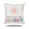 Astronaut Spaceship Pillow Covers One Sided Printed Cushion Covers For Sofa Living Room Bedroom Home Decor Space Theme Style