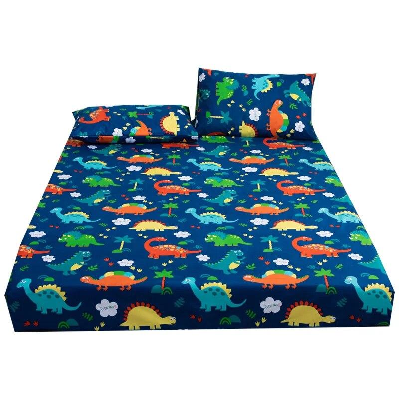 Wasserdichtes Bettlaken mit Gummibändern, verstellbare Spannbettlaken 180 x 200, Kissenbezüge müssen separat erworben werden