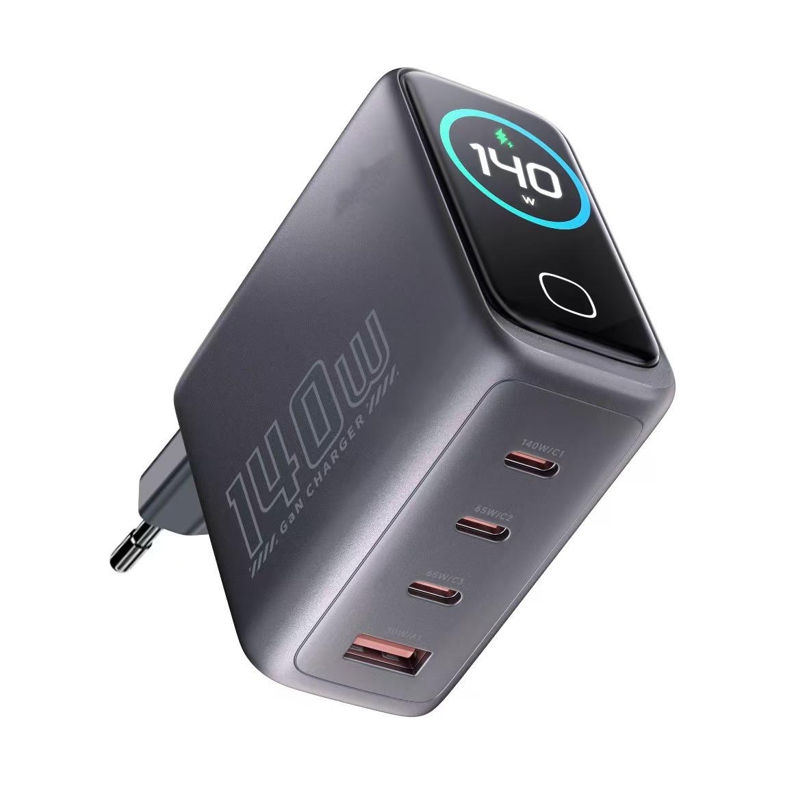 140W Gallium Nitride Multi-Port Fast Charger for iPhone 17 and Laptops