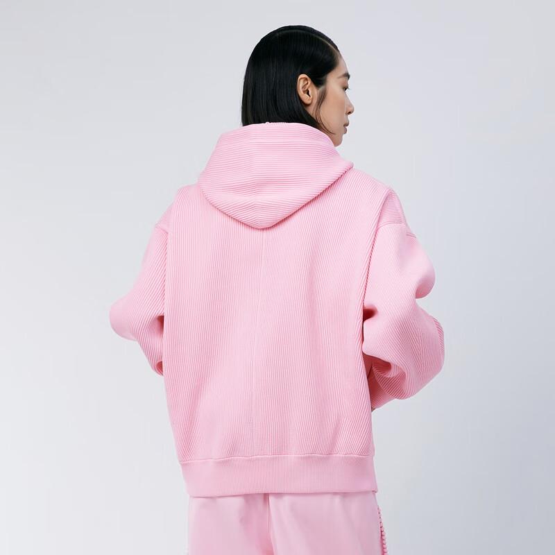 JNBY 2024 Spring Loose Hooded Knit Sweater