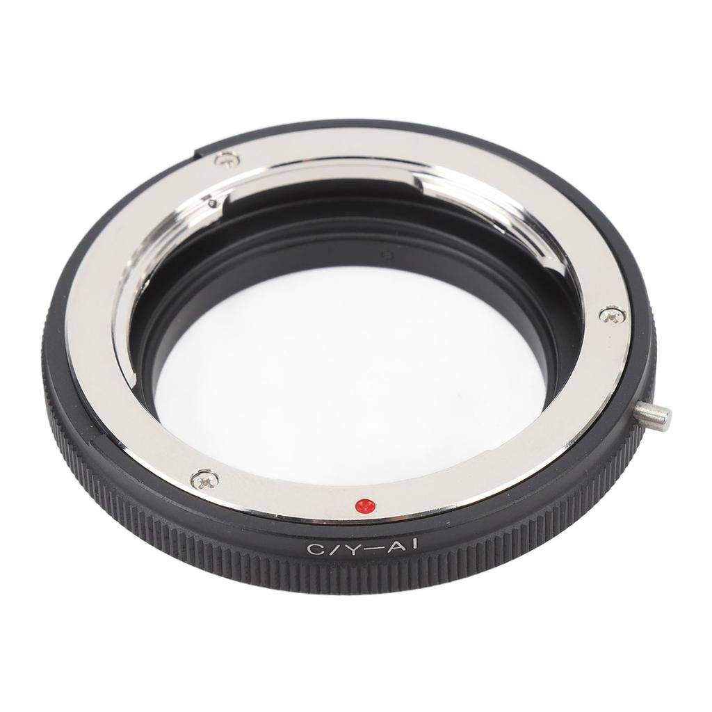 Lens Mount Adapter for CY Aluminium Alloy High Accuracy Macro Lens Adapter Ring with Back Cover for D850 D810 D750