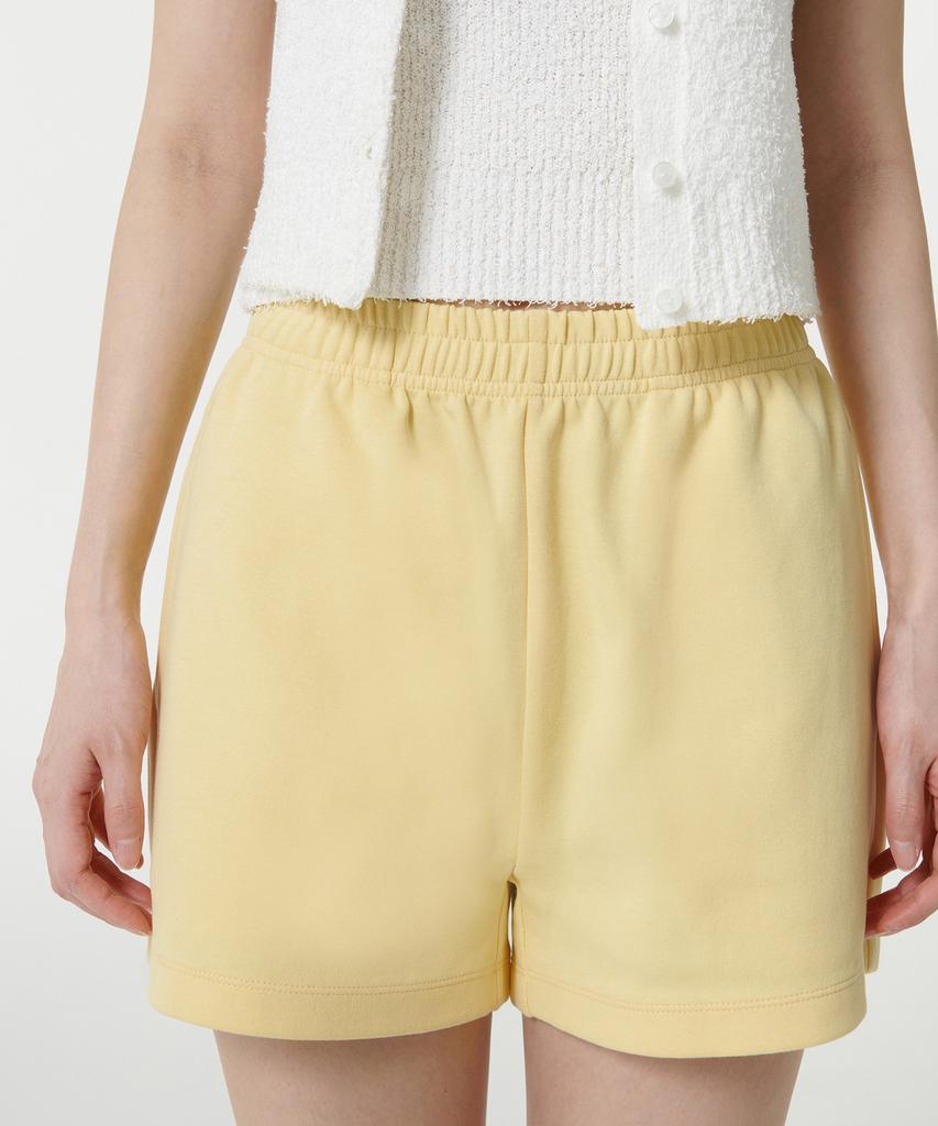 MUSINSA STANDARD WOMAN Women'S Double Knit Sweat Shorts [Butter]
