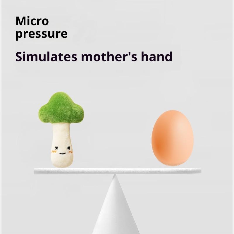1/2PCS Baby Soothing Toy Plush Fruit Doll Infant Anti Startle Sleep Aid Holding Ring Newborn Comfort Toy