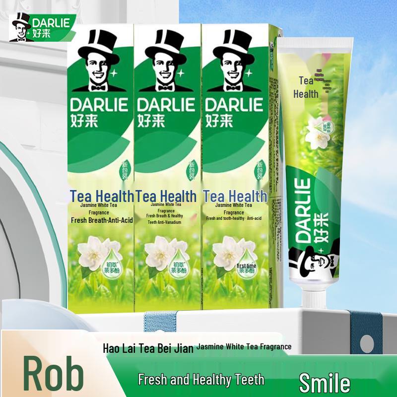 

Darlie Tea Fresh Jasmine White Tea Toothpaste