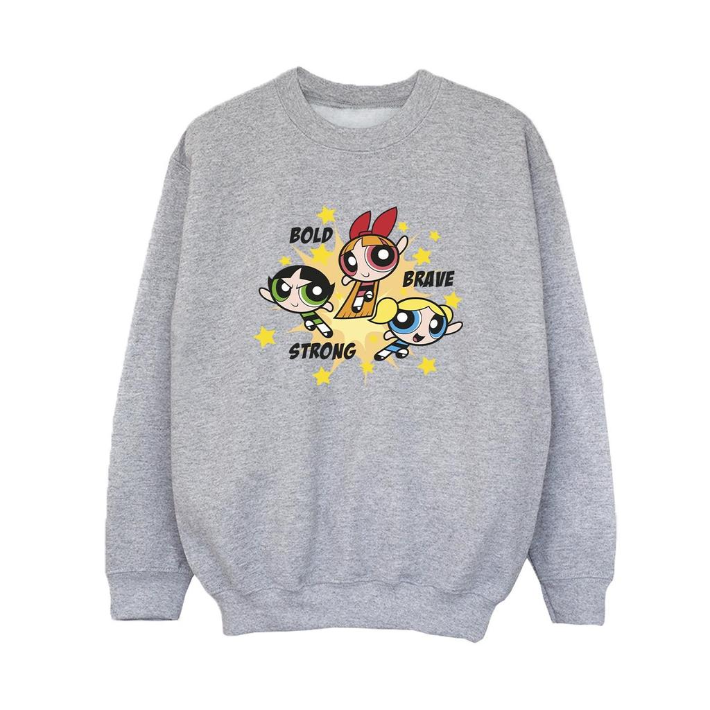 The Powerpuff Girls Boys Girls Bold Brave Strong Sweatshirt