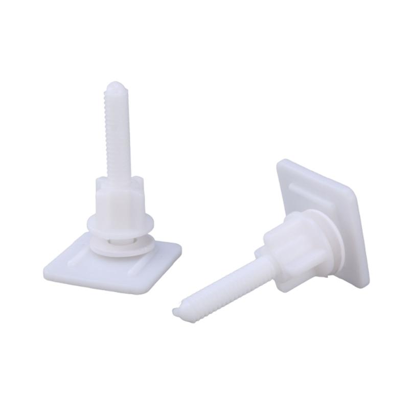 Bathroom Fixture Fasteners Convenient Toilet Cover Screw Bolts Toilet Lid Mounting Set Essential Toilet Installation Set