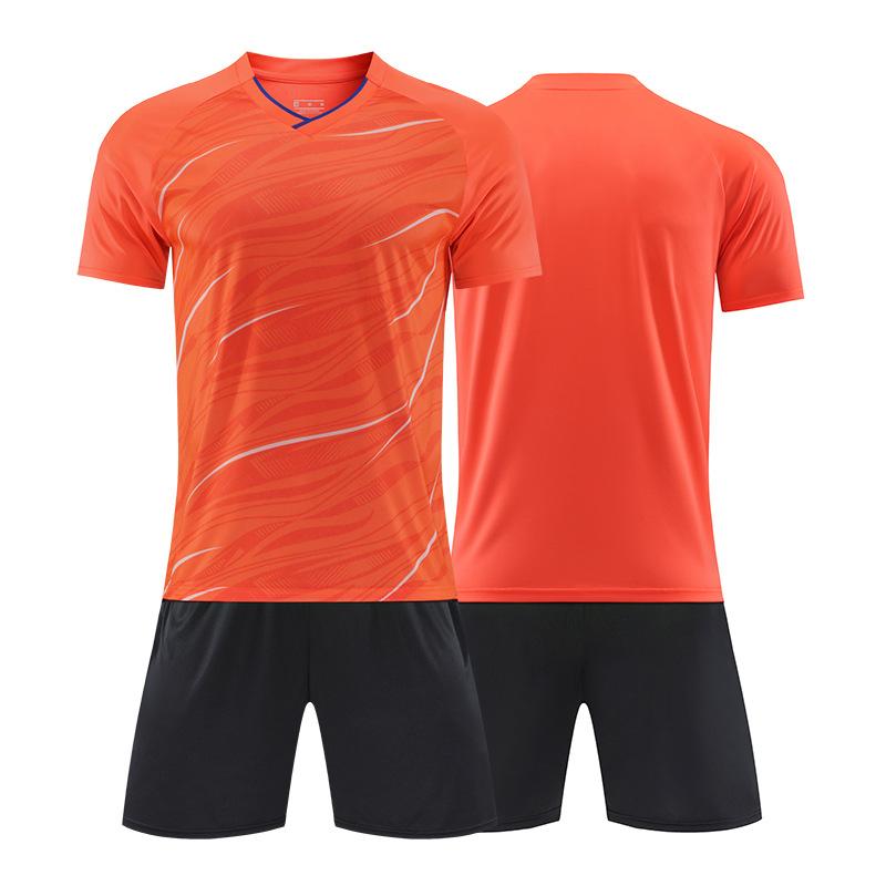 Football Jersey Set Men's Team Jersey Football Clothing Training Jersey Adult Children's Team Game Jersey Four Seasons