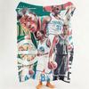 Athlete K Kevin D Durant Throw Flannel Throw Blanket Suitable for Sofa Living Room Bedroom