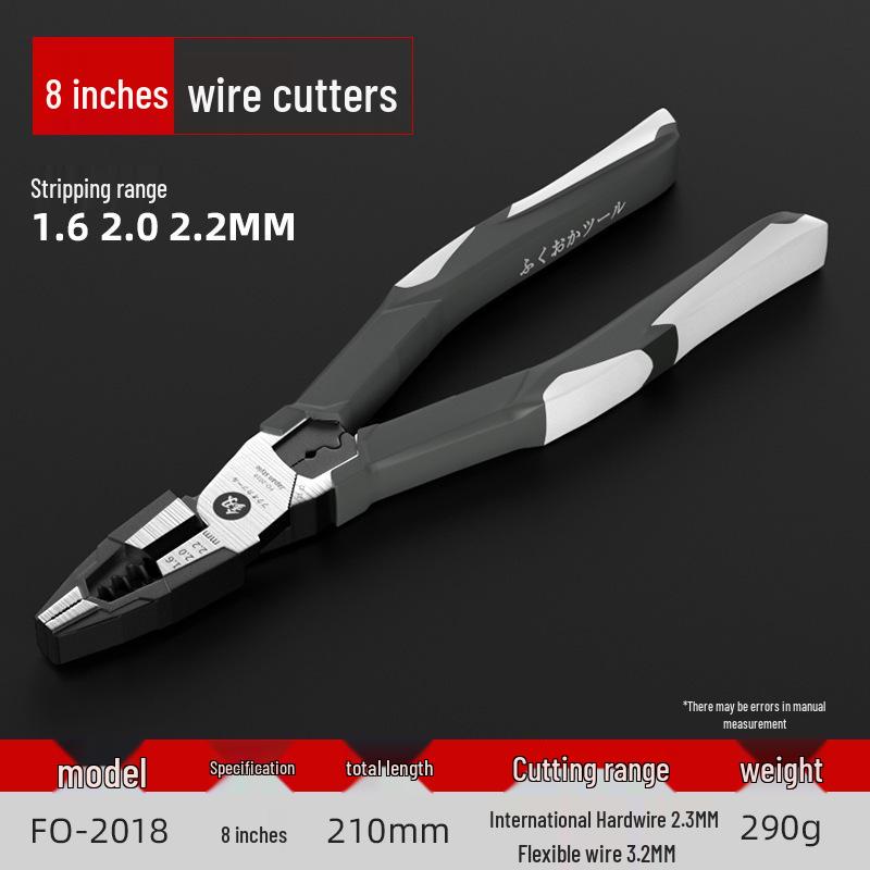 Japanese Fukuoka Multi-function Electrician s Pliers - German Imported Pointed Wire Pliers.