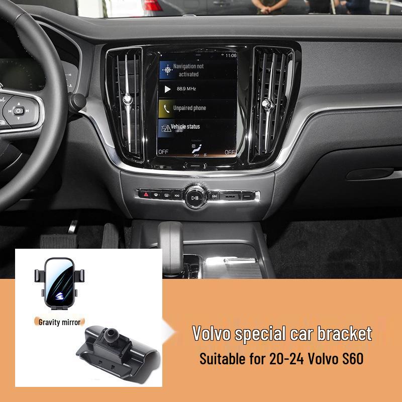 

Крепление для телефона Volvo для S90/S60/XC60/XC40 - Бесшумный защелкивающийся держатель