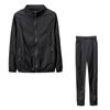 Women's Fashion Solid Color Casual Sweatshirt Loose Long Sleeve Two-Piece Suit