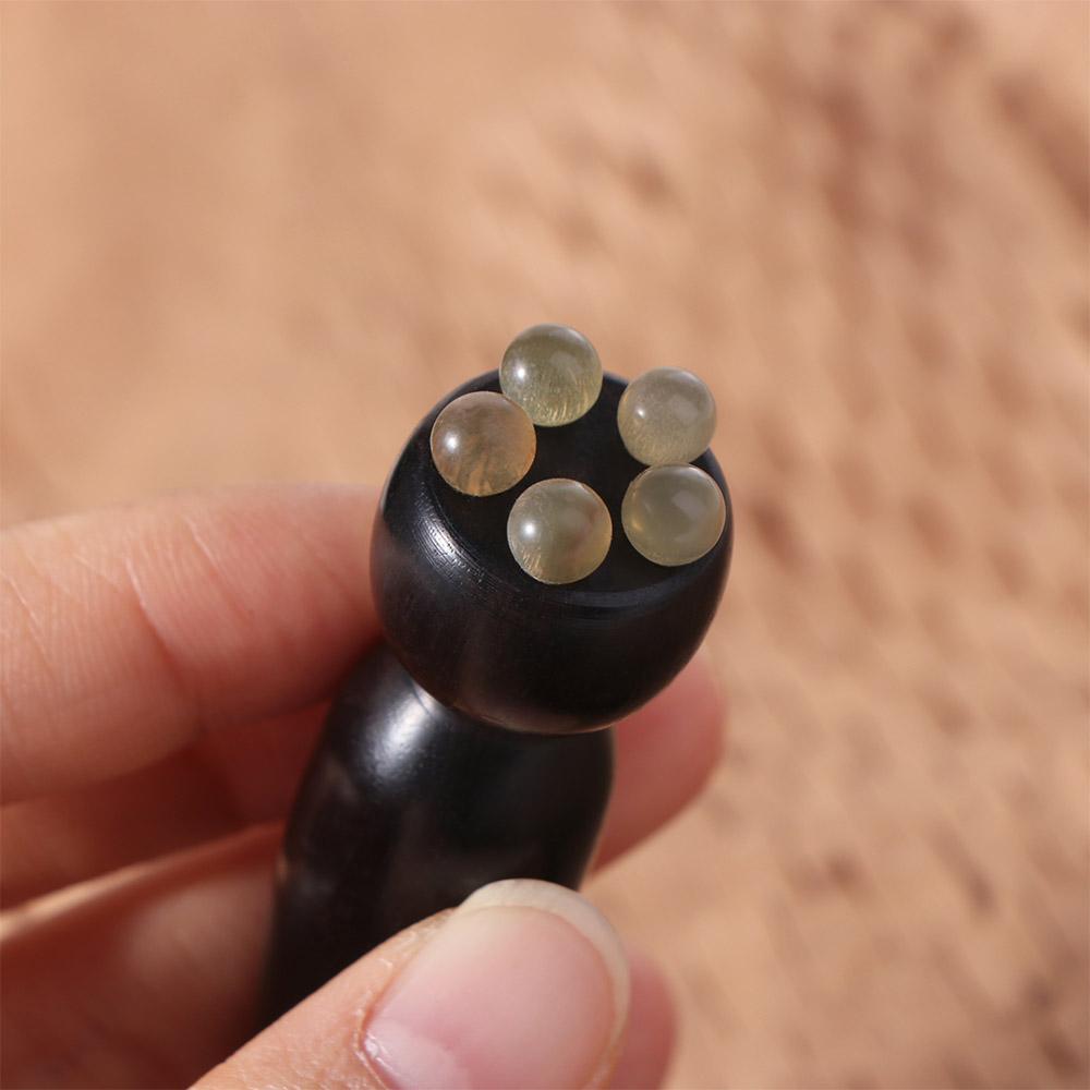 Reduce Puffiness Eye Massage Stick Guasha Face Massager Tool  Head Relaxation