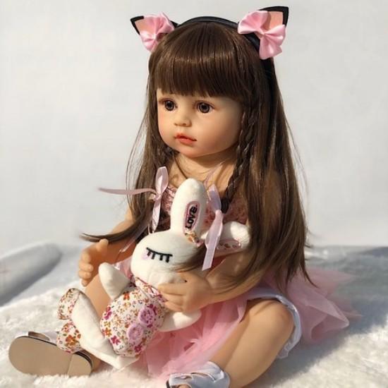 Reborn Doll Little Girl Princess Reborn Doll Realistic Companion Doll Children's Toy