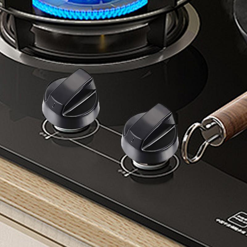 4Pcs Knob Replacement Switchs Plastic Knob Gas Stove Control Knob General Range Oven Knob Cooker Hob Knob For Kitchen Cookers