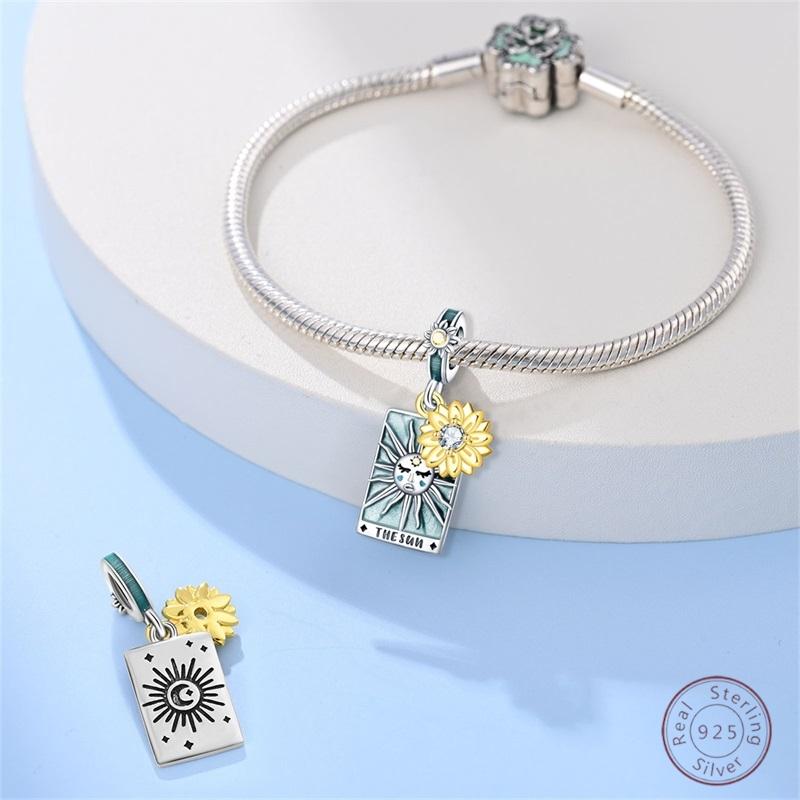 100% Copper Tarot Sun Shining Zircon Beads 3Mm Diy Holiday Exquisite Jewelry Gift Making