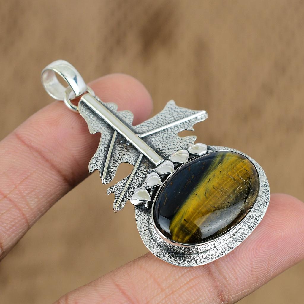 Přírodní Nellite Drahokam Indické Šperky 925 Sterlingové Stříbro Přívěsek Pro Dívky