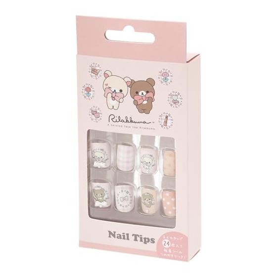 San-X Rilakkuma Nail Tip Korilakkuma/Chiroikoguma FE45201