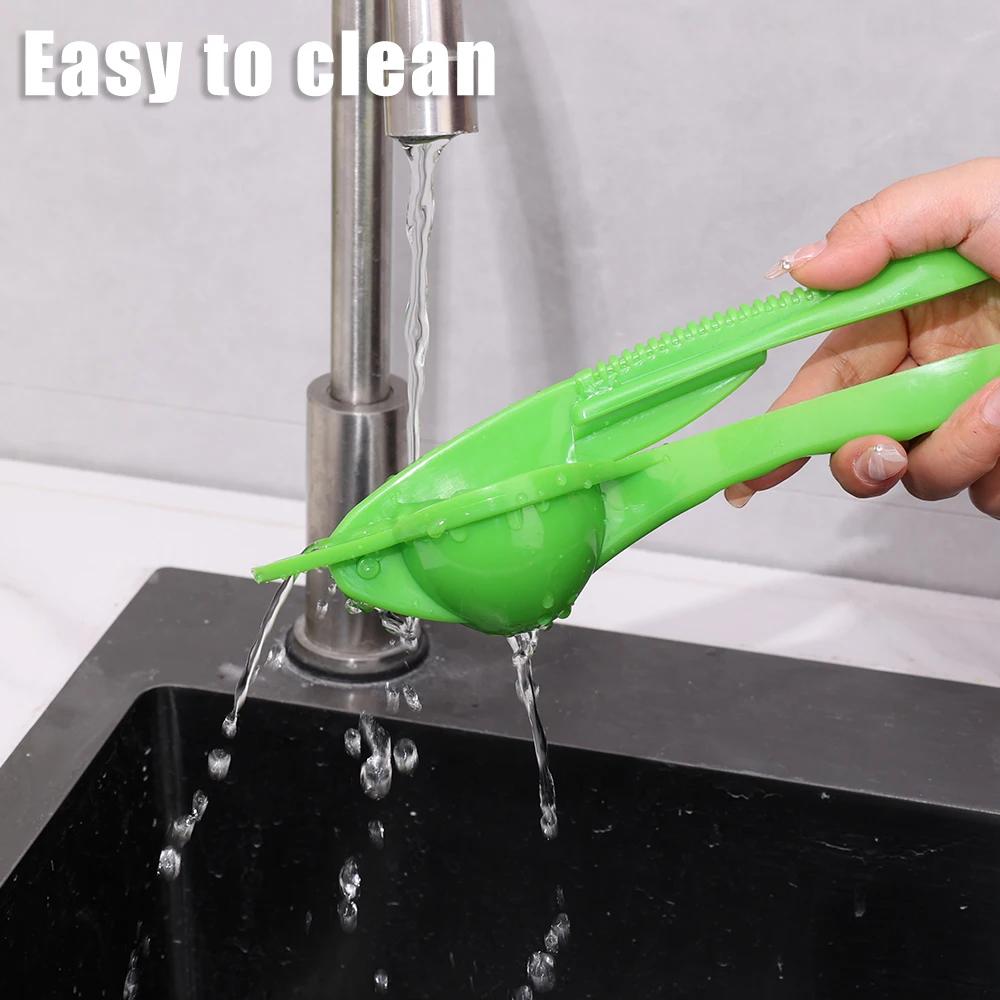 Hause Manuelle Zitronenpresse Aluminiumlegierung Handgepresste Orangenfrucht Entsafter Tragbare Praktische Küchengeräte Mini Mixer