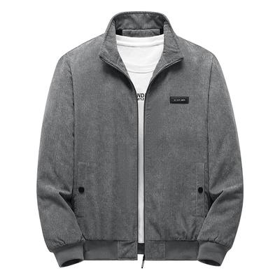 New Corduroy Cotton Coat for Men, Winter Sherpa Coat, Winter Top, Velvet Thickened Large Size Jacket, Cotton Coat