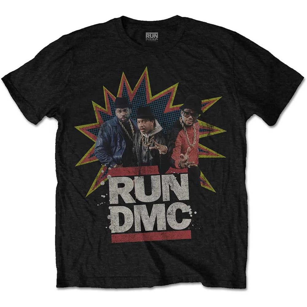 Run Dmc Colour Band Profile Licensed Tshirt Unisexs L