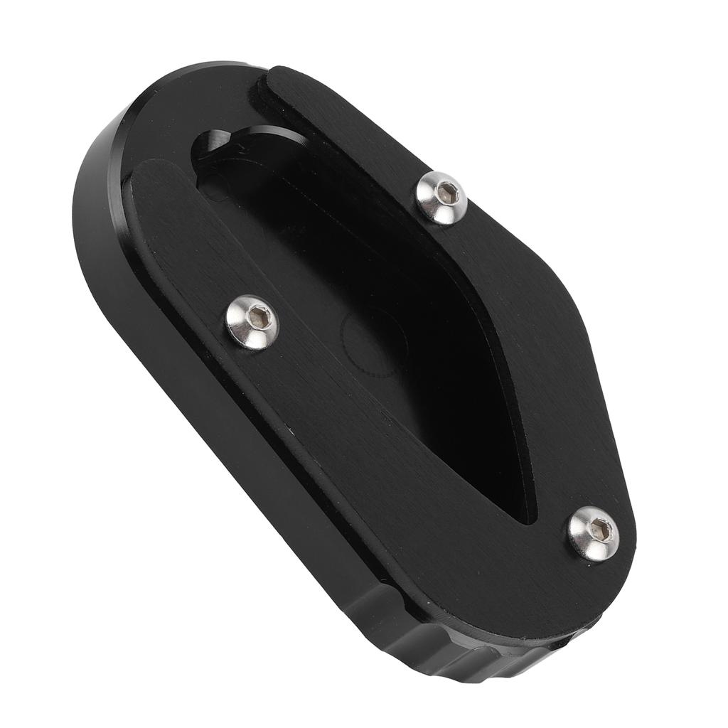 Motorcycle Side Stand Enlarge Pad Kickstand Extension Fit for TRIUMPH Bonneville T100 T120Black