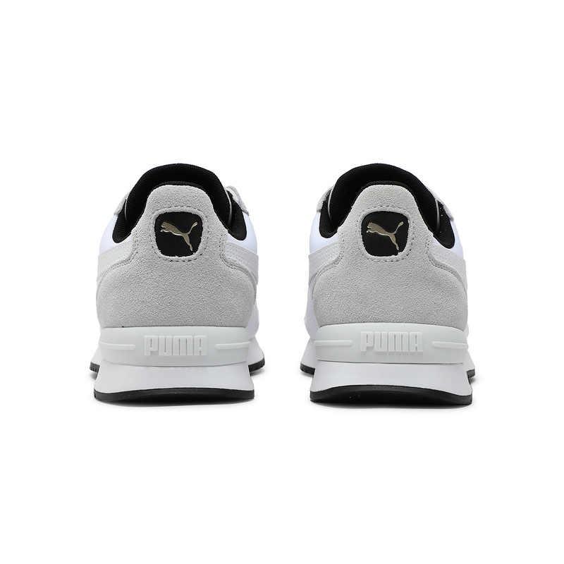 New PUMA R78 Nylon Retro Low Top Casual Shoes Unisex Gray White 399250-11