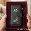 Surf Pineapple Men's Large Capacity Wallet with Business Card Slot and Cash Pocket, Suitable for Formal Occasions and Office Use, Ideal Gift for