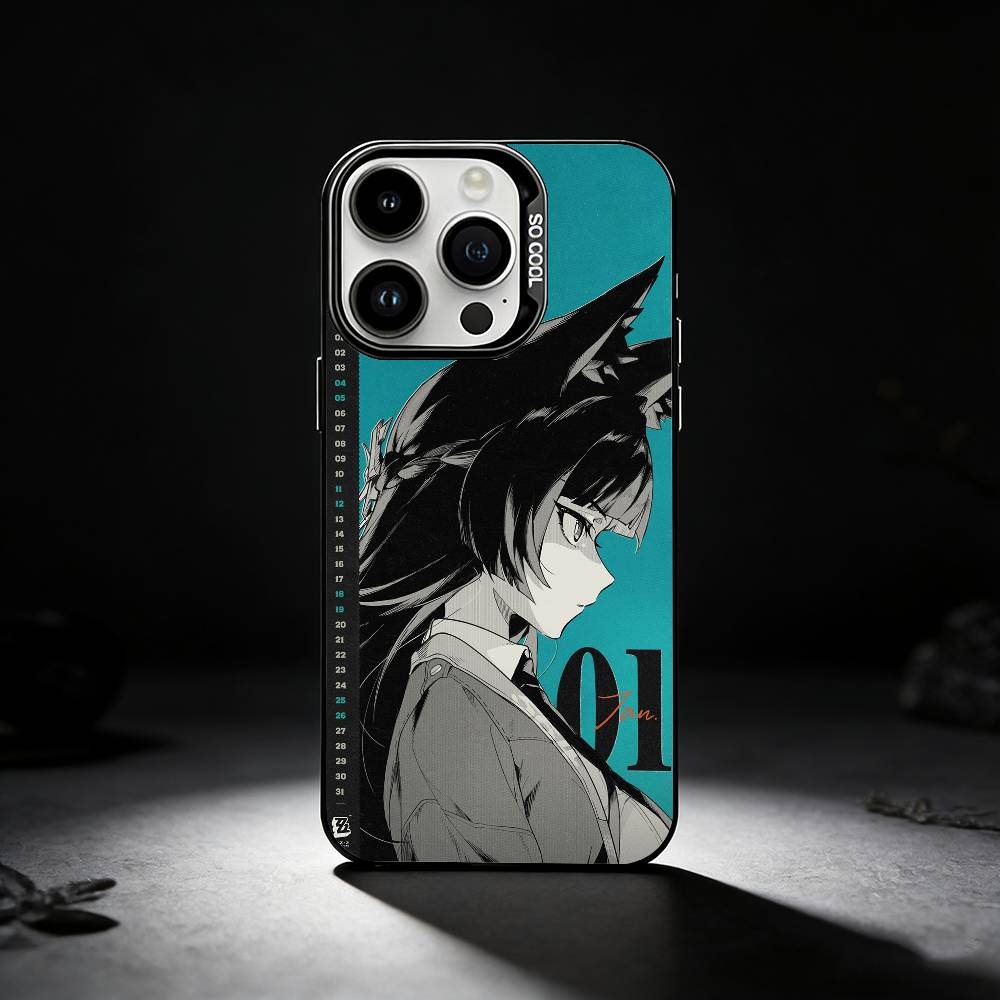 

Чехол для телефона Zenless Zone Zero Мияби Хосими Для iPhone 17,16,15,14,13,12,11 Plus,Pro Max,XS,Цветной серебристый чехол для телефона iPhone16plus