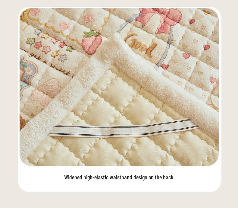 Colchoncillo Plegable de Tatami de Terciopelo de Leche de Lujo para Residencias Estudiantiles y Hogares