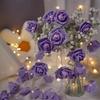 LED Rose Flower String Lights for Valentine's Day, Weddings, Proposals & Romantic Decorations