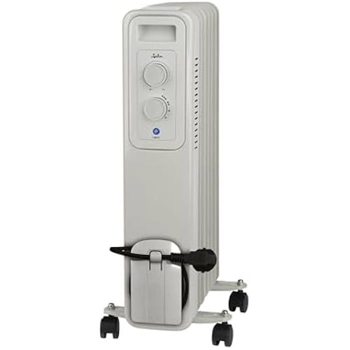 Radiateur à huile - JATA - 1500W - 7 éléments - Électrique - Blanc - Garantie 3 ans