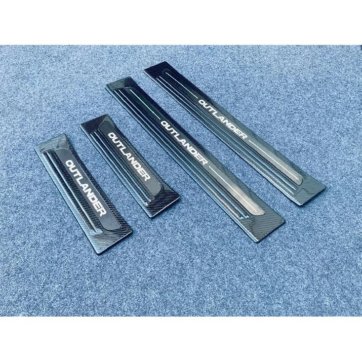 For Mitsubishi Outlander 2024 Car Door Sill Protector Cover Threshold Pedal Protection Sticker Car Styling Accessories