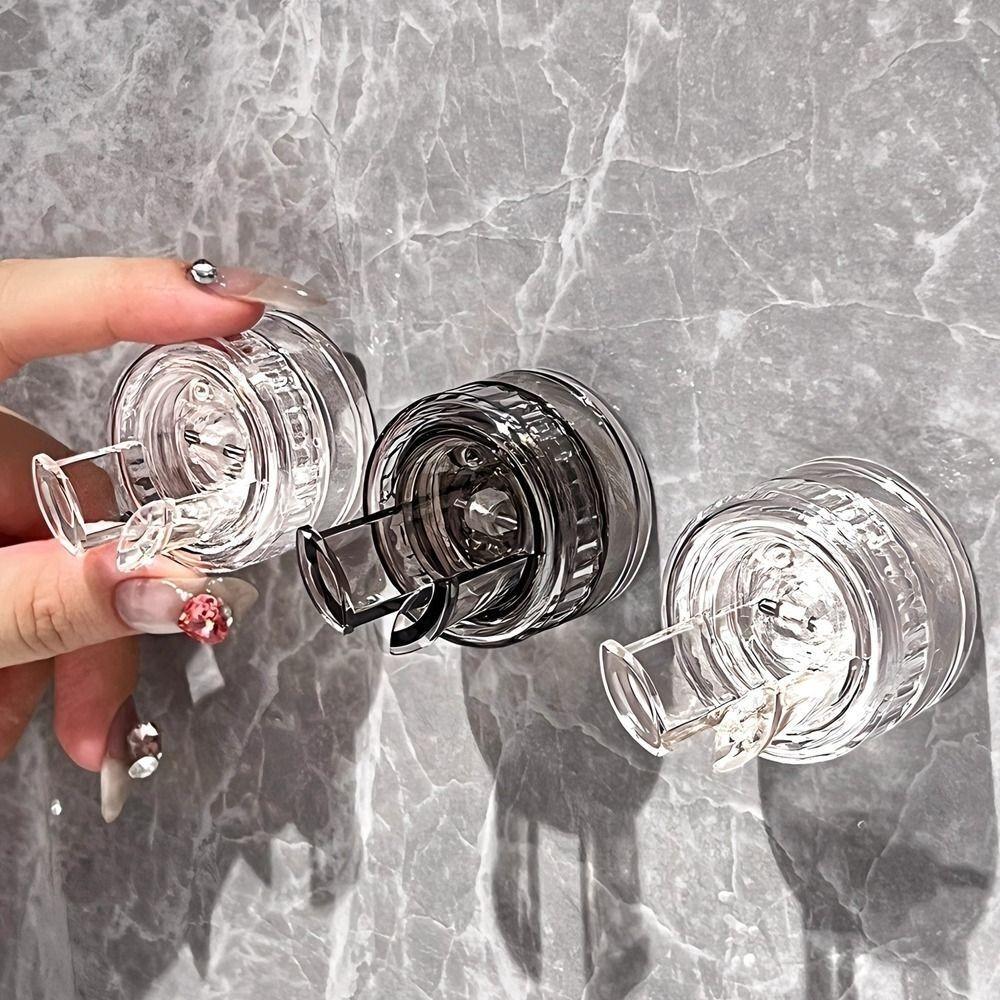 

Suction Cup Vacuum Hook Hole-Free Key Holder Door Wall Hanger Kitchen Bathroom Hanging Accessories прозорий