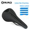 RIRO 3D Printed Carbon Fiber Short Nose Honeycomb Saddle for Road & Mountain Bikes