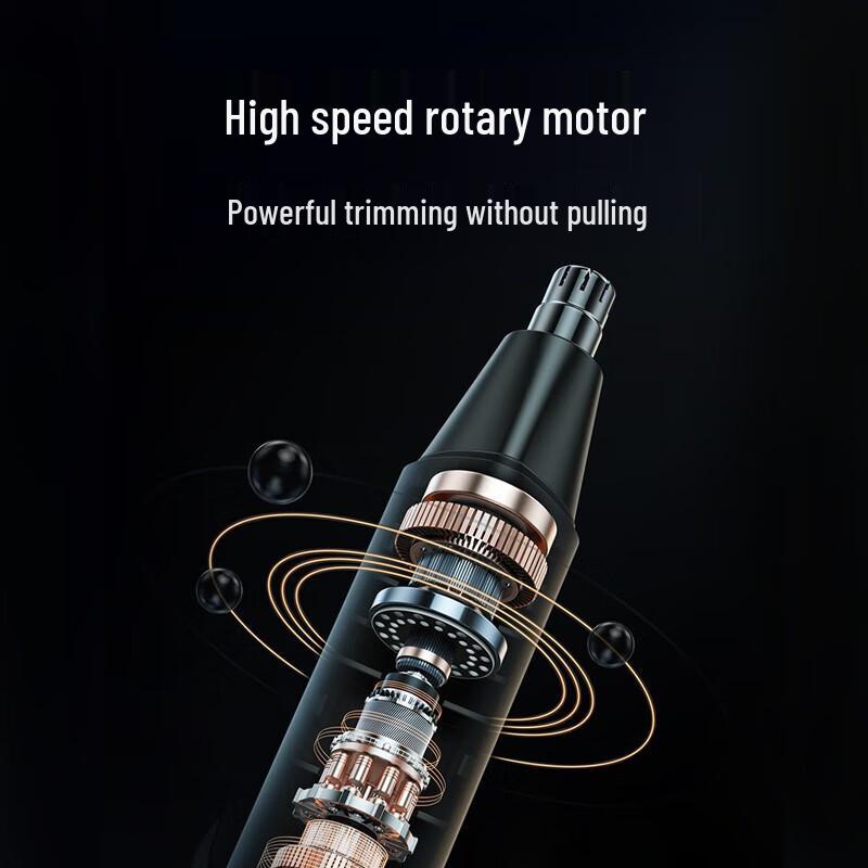 Aux Rechargeable Nose Hair Trimmer for Men