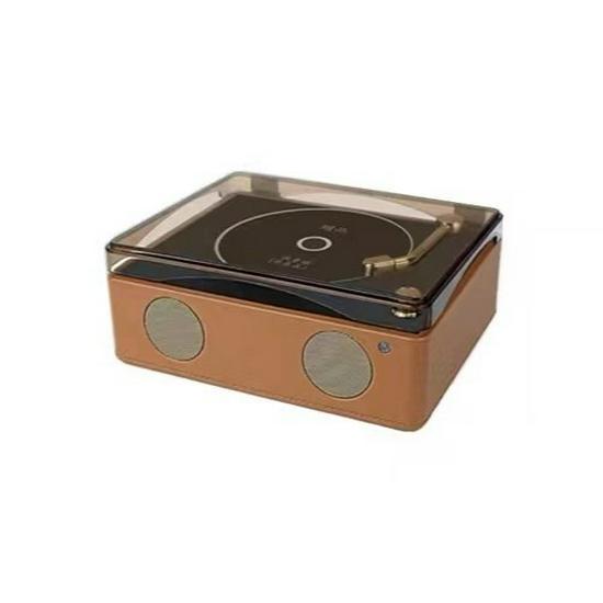 Retro Multifunctional Portable CD Player with Charging Capability