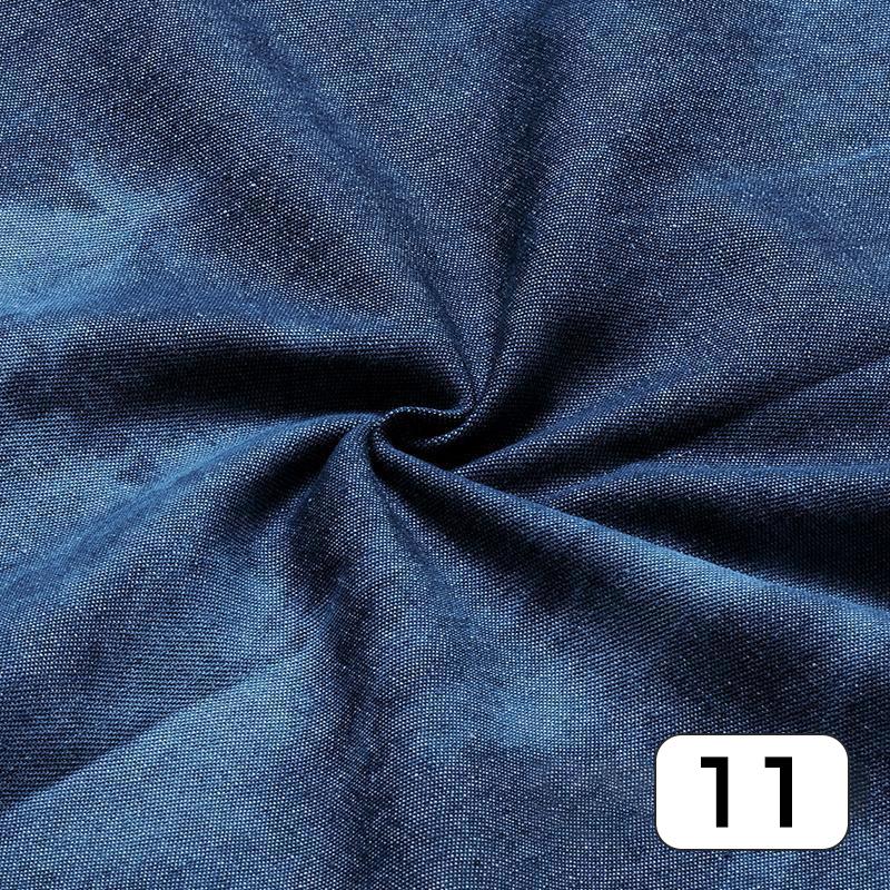 50*140 cm Trendy Džínovina Vázanka Sepraná Silná látka Pro Sukně Džíny Kalhoty Oblečení Šaty Šití Diy Patchwork Materiál