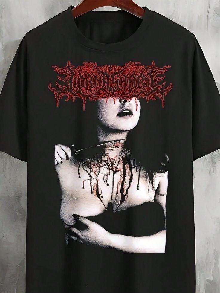 

180g Pure Cotton New Lorna Shore All Size 1side T Shirt SG131 Unisex T-Shirt XXXXL