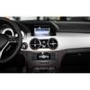 Console Volume Button Control Frame For Mercedes-Benz GLK 2013-2015 ABS Silver