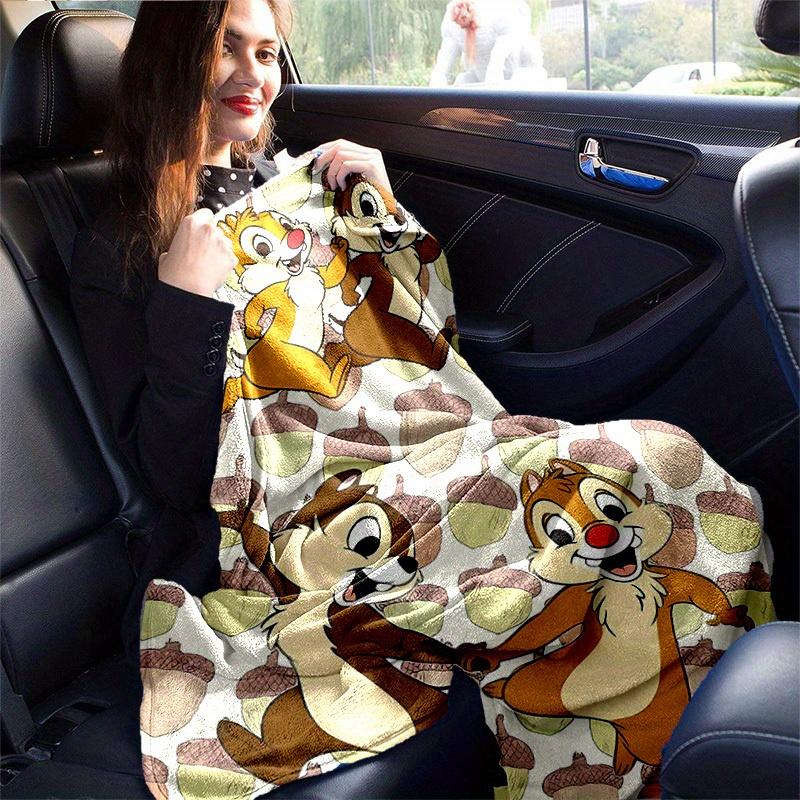 1pc. Autumn Acorn Patterned Throw Blanket, Seasonal Decorative Blanket, Soft Flannel Throw Blanket, Versatile & Cozy for Bedroom,Cartoon Print Home De