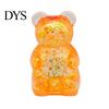 Clear Stress Ball Bear Squeeze Toy Anxiety Relief Glitter Sugar Sensory Soft Stretchy Decompression Fidget Kids