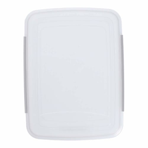 Konan Original LIFELEX Locking Storage Container, 30.0L, White