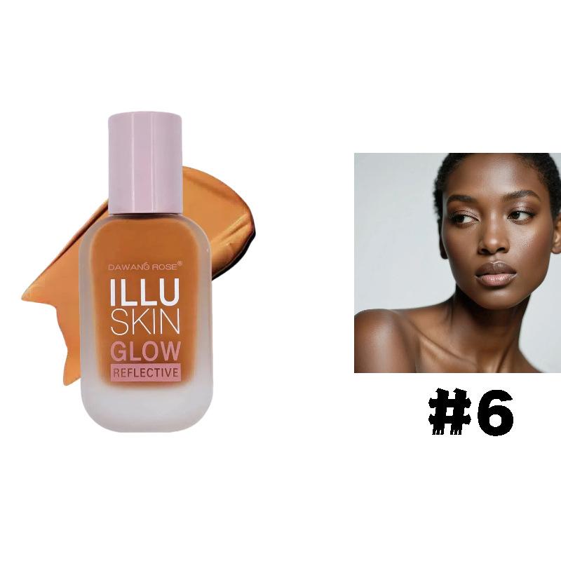 

Стойкая тональная основа, не требующая снятия макияжа, водостойкий консилер, восстанавливающий крем-основу для контроля жирности, BB-крем #6