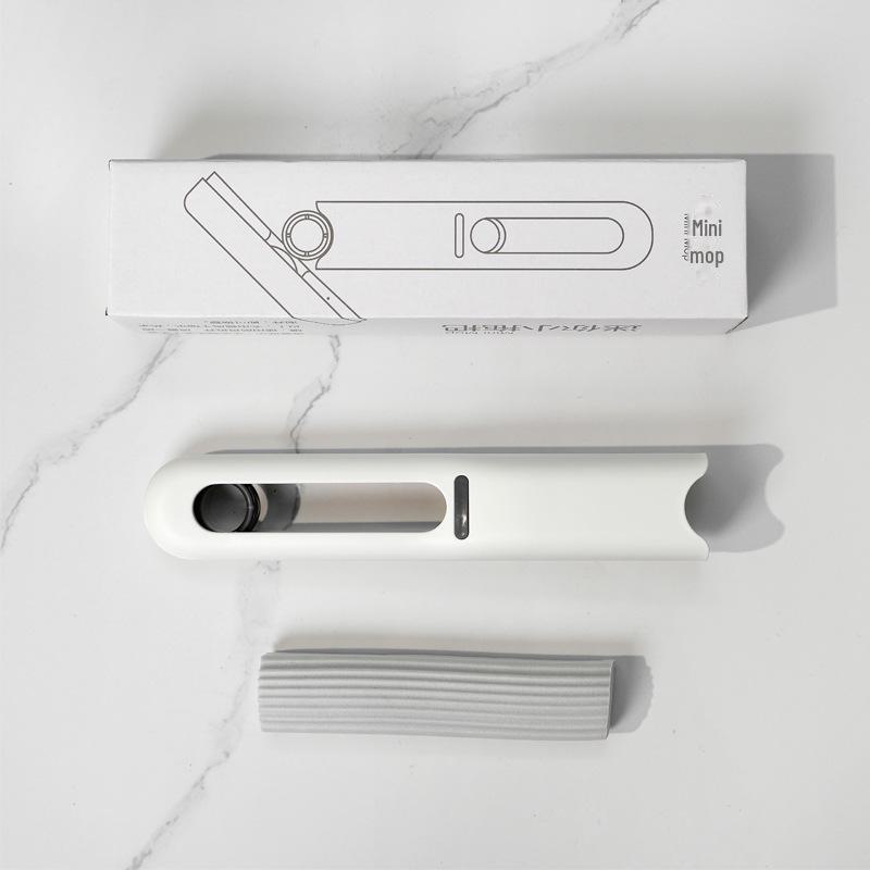 Foldable Hand-Held Mini Mop for Car and Coffee Table Cleaning