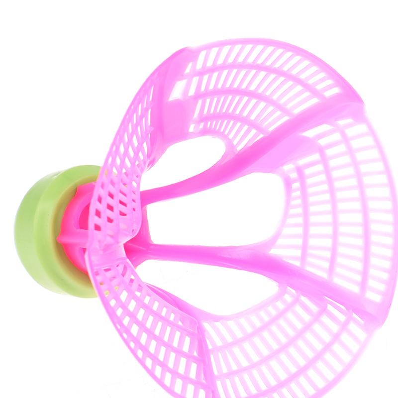 

3 шт ветрозащитные нейлоновые пластиковые тренировочные мячи для бадминтона на открытом воздухе