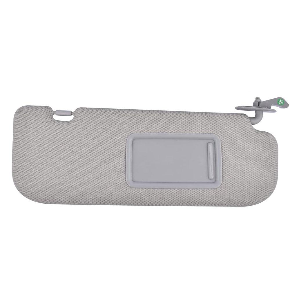 Front Sun Visor Panel  Interior Sunvisor Makeup Mirror For Hyundai Elantra MD 2011 2012 2013 2014 2015 Gray 852103X000