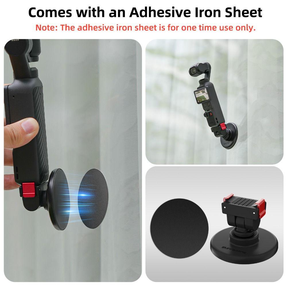 Stable Extension Bracket Adjustable Base Mount for DJI Osmo Pocket 4/3 Gimbal Camera Accessories
