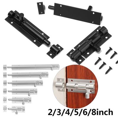 Aluminum Alloy Cabinet Catches Security Window Catch Lock Silent Gate Hook Hinge Door Lock Buckle Padlock Clasp Door Bolts